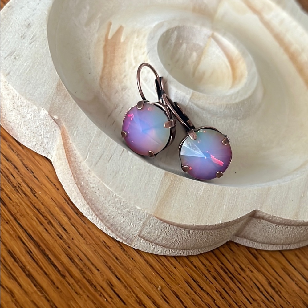 Walkabout Coloured Swarovski Crystal Rivoli Earrings